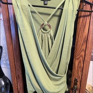New w/o tags green tank top. Never worn